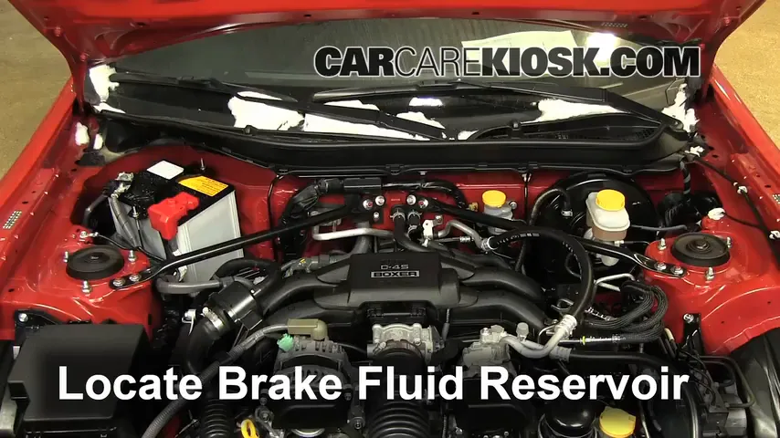 2013 Scion FR-S 2.0L 4 Cyl. Brake Fluid